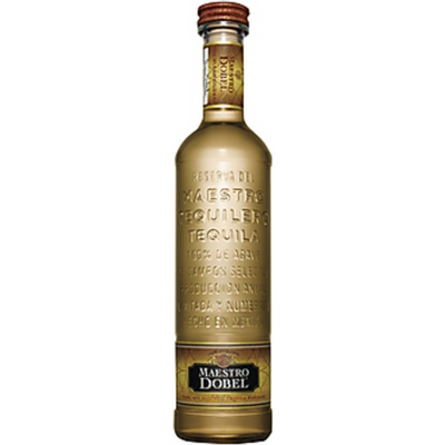 Reserva del Maestro Dobel Reposado Tequila Gold Bottle 750mL