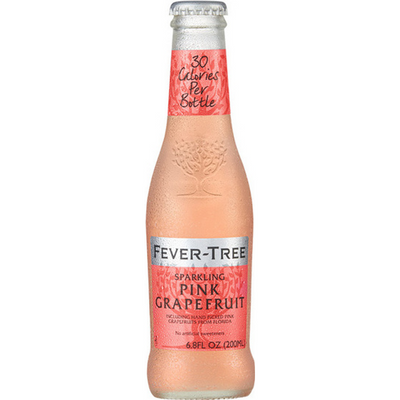 Fever-Tree Sparkling Pink Grapefruit 4x 6.8oz Bottles