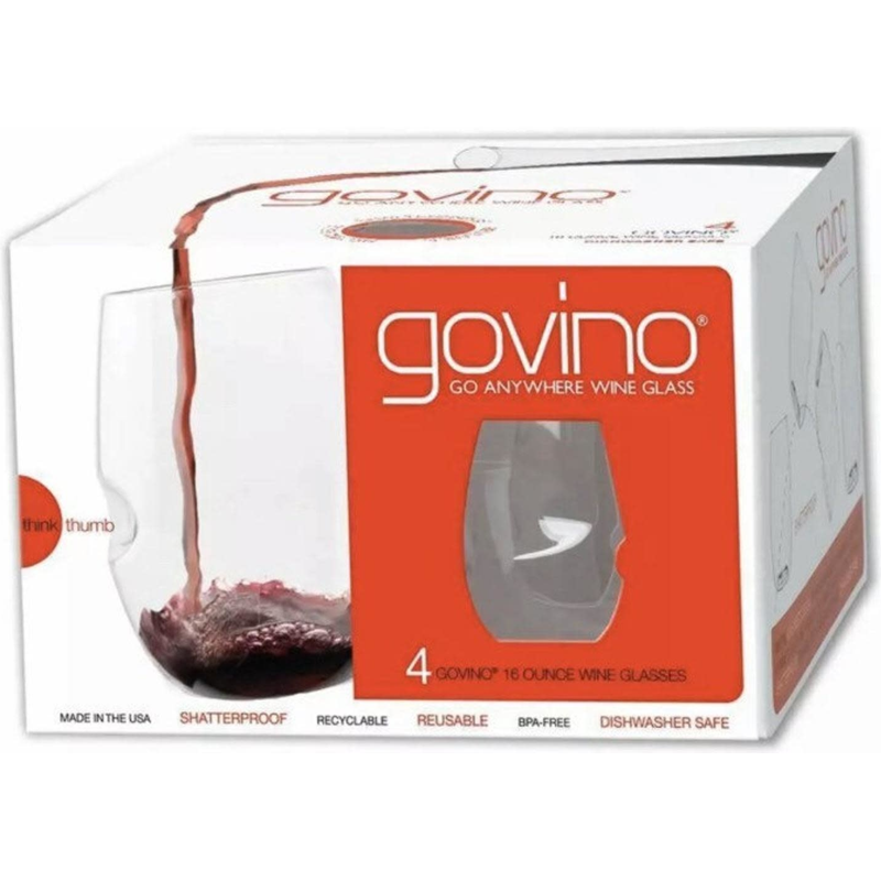 Govino Wine Glasses 16oz Piece