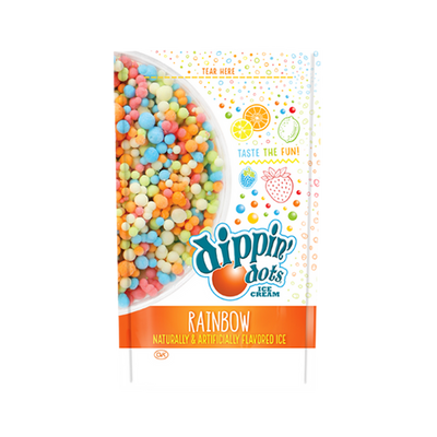 Dippin Dots Rainbow Ice Cream 2.5oz Count