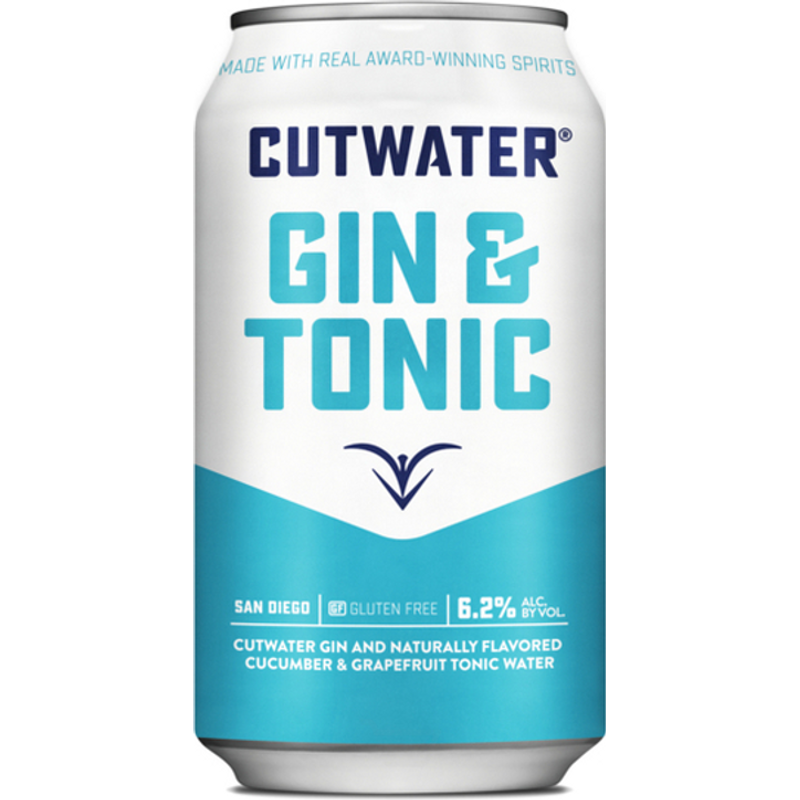 Cutwater Spirits Old Grove Gin & Tonic 355mL Aluminium Can