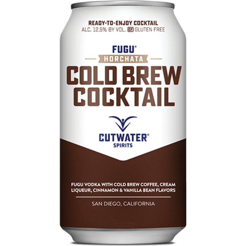 Cutwater Horchata Cold Brew Cocktail 12oz Can