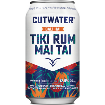Cutwater Tiki Rum Mai Tai 4x 12oz Cans