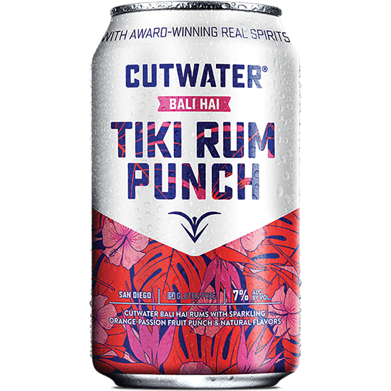 Cut Water Tiki Rum Punch 12oz Can