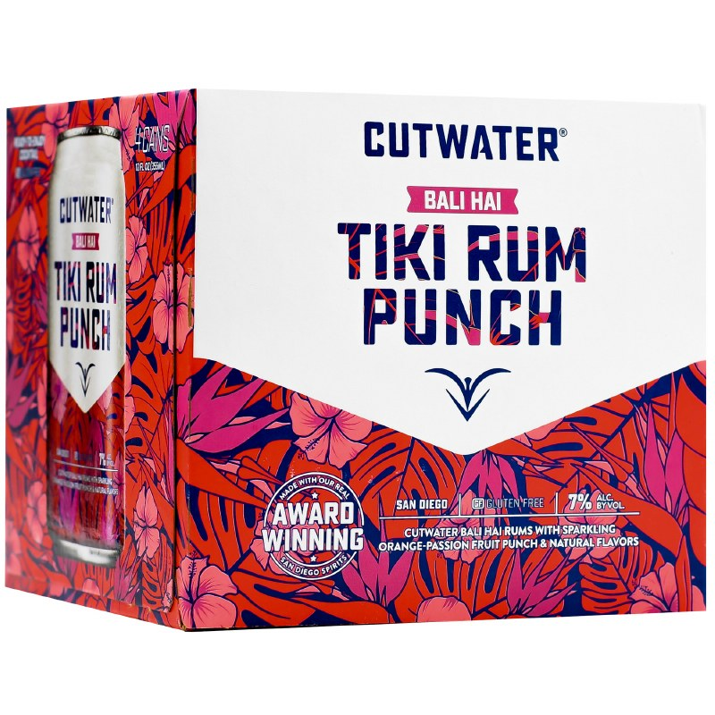 Cut Water Tiki Rum Punch 12oz Box