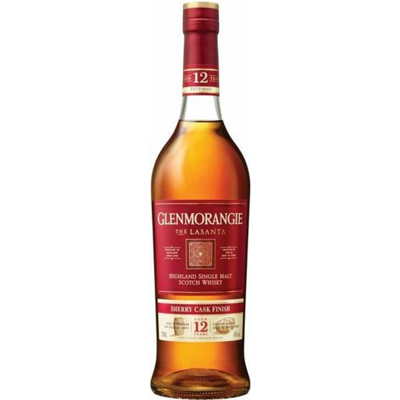 Glenmorangie The Lasanta Highland Single Malt Scotch Whisky Extra Matured 12 Year 750mL