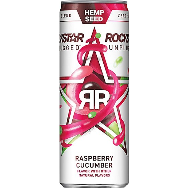 Rockstar Raspberry Cucumber 12oz Can