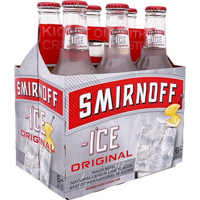 Smirnoff Ice 6 Pack 12 oz Bottles