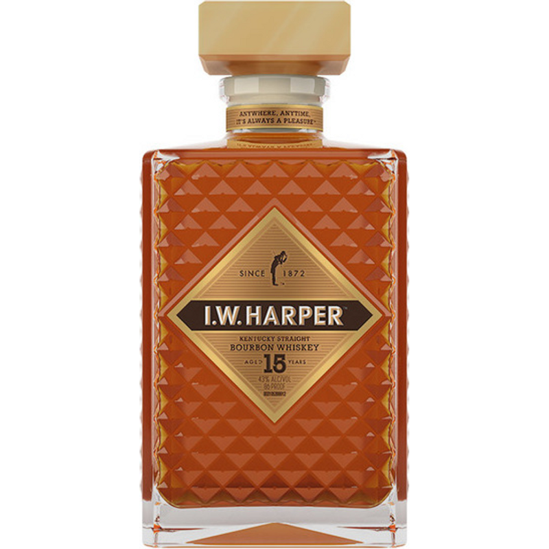 I.W. Harper 15 Year Old Bourbon Whiskey 750mL