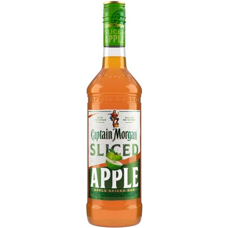 Captain Morgan Sliced Apple Flavored Spiced Rum 750mL