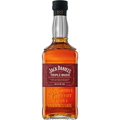 Jack Daniel's Triple Mash Blended Straight Whiskey 700mL Bottle