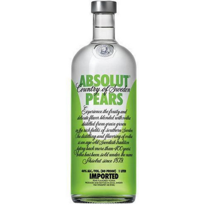 Absolut Country of Sweden Pears Vodka 750mL