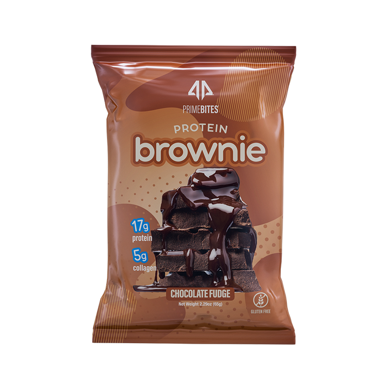 Ap Primebites Protein Brownie Chocolate Fudge 2.29oz Bag