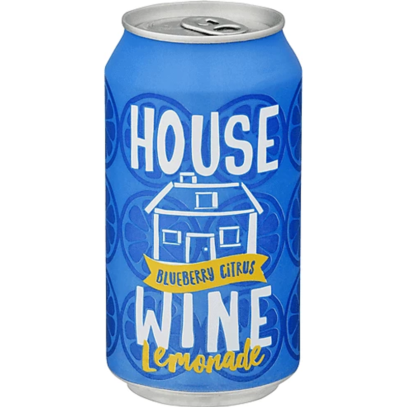 House Wine Blueberry Citrus Lemonade 375ml Can