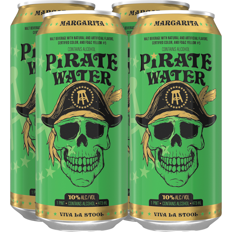 Pirate Water 16oz Can