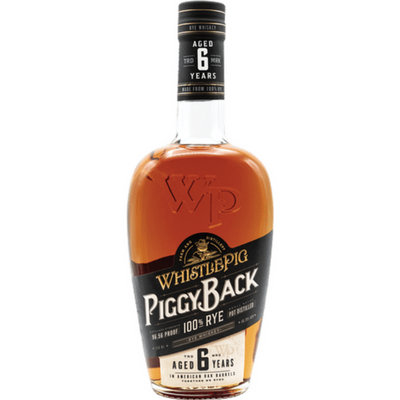 WhistlePig PiggyBack Rye Whiskey 750mL