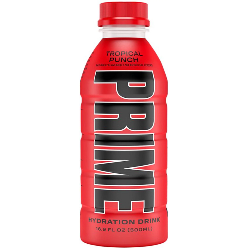 Prime Energy Hydration Tropical Punch Flavored 16.9oz Bottle