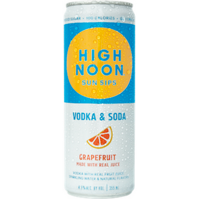 High Noon Grapefruit Hard Seltzer 4x 355ml Cans