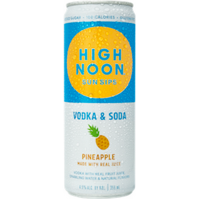 High Noon Pineapple Hard Seltzer 355ml Can