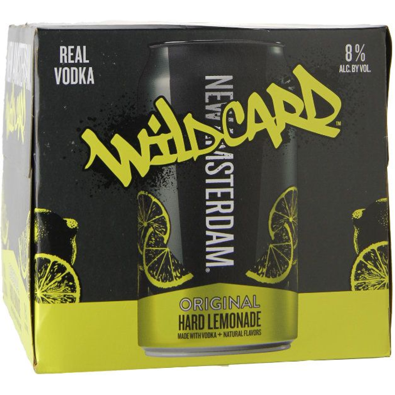 New Amsterdam Wildcard Original Hard Lemonade 12oz Box