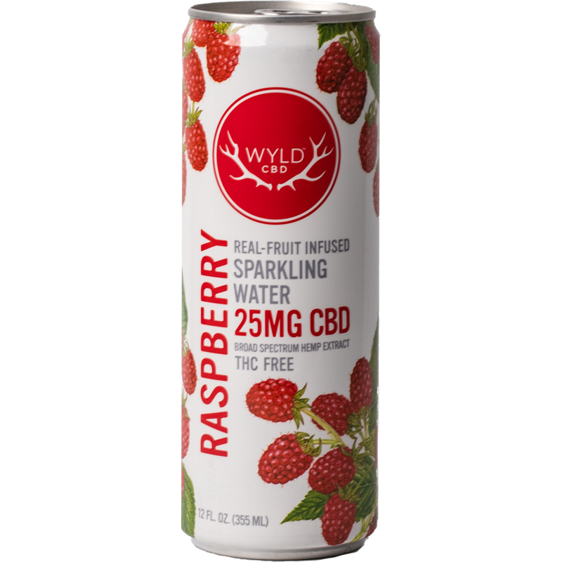 Wyld Cbd Raspberry 12oz Can