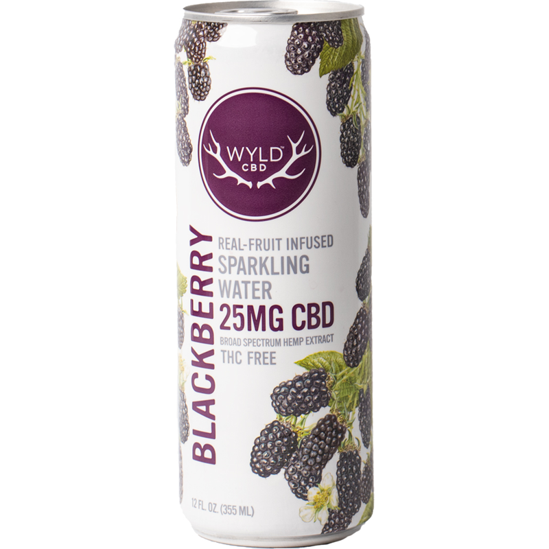 Wyld Cbd Blackberry 12oz Can