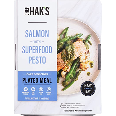 Hak's Salmon With Superfood Pesto 12oz Box