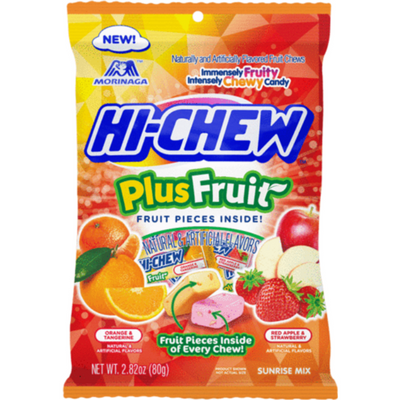 Hi-Chew Plus Fruit Sunrise Mix 2.82 oz