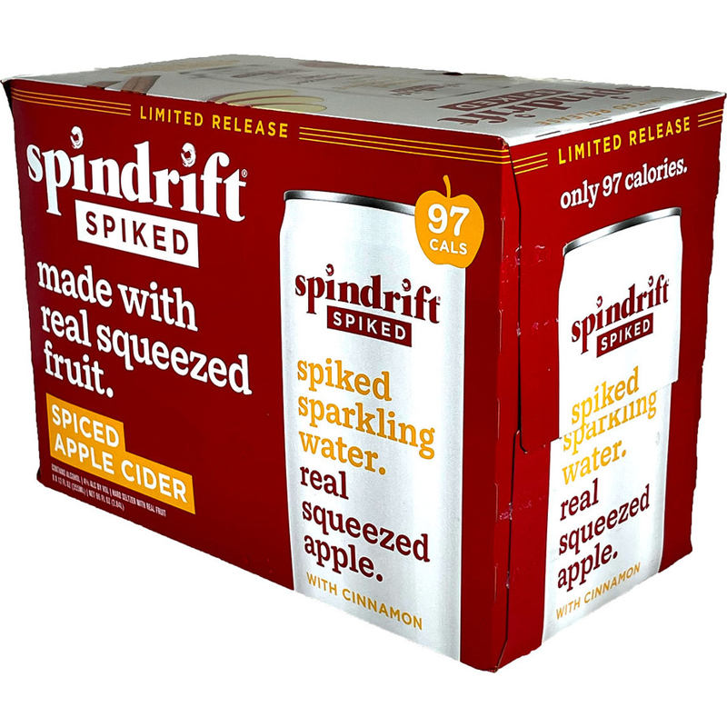 Spindrift Spiced Apple Cider 12oz Can