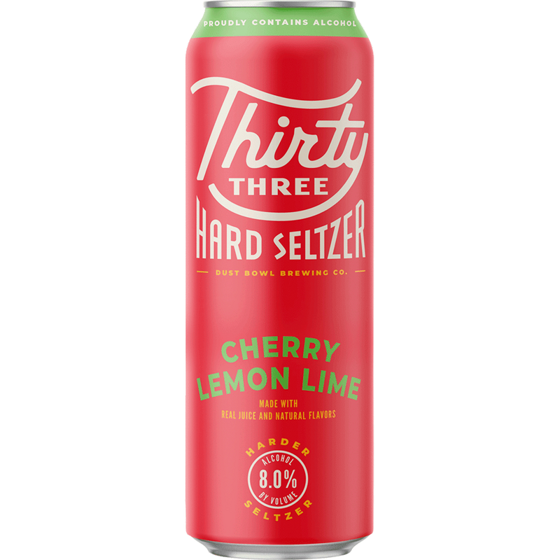 Thirty Three Cherry Lemon Lime 19.2oz Can