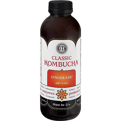 Gt's Kombucha Gingerade 16.2oz Bottle