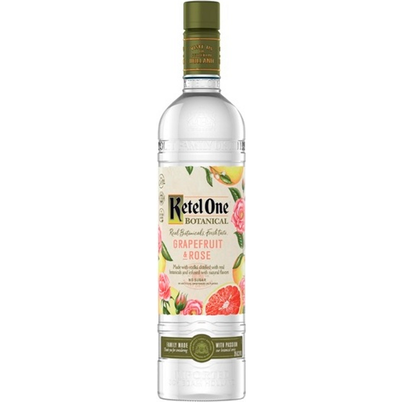 Ketel One Botanical Grapefruit & Rose Vodka 750mL