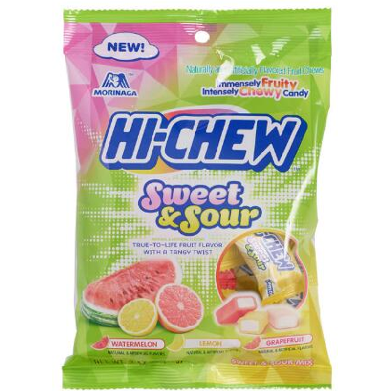 Hi Chew Sweet and Sour Mix Chewy Candy 3.17oz Count