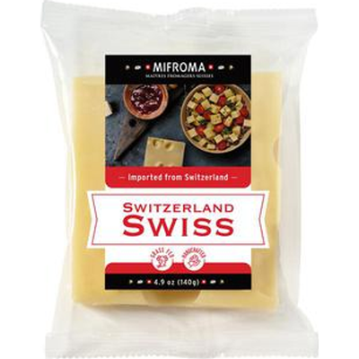 Mifroma Switzerland Swiss Cheese 4.9oz Pack