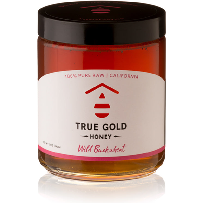 Wild Buckwheat True Gold Honey 12oz Box