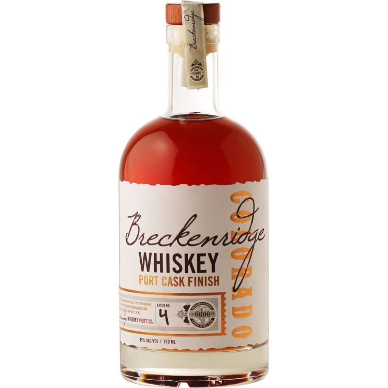 Breckenridge Whiskey Port Cask Finish 750mL