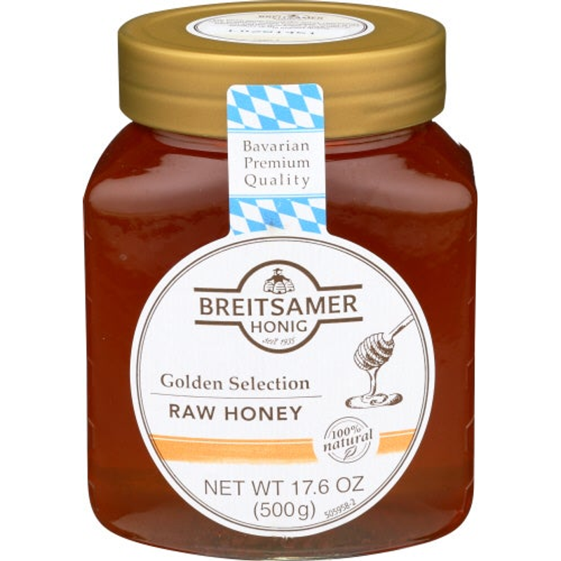 Breitsamer Golden Selection Raw Honey 17.6oz Box