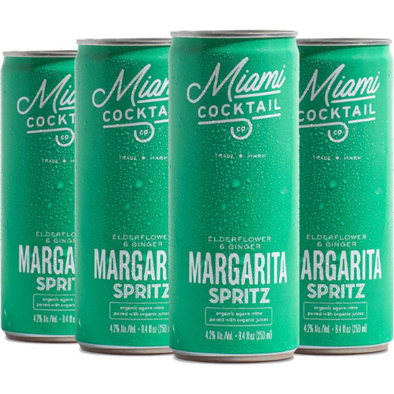 Miami Cocktail Margarita Spritz 4x 8.4oz Cans