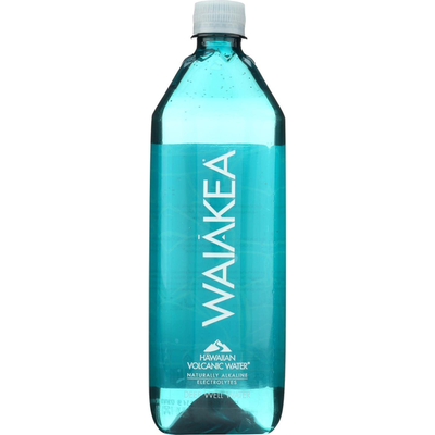 Waiakea Hawaiian Volcanic Alkaline Water 1L Plastic Bottle