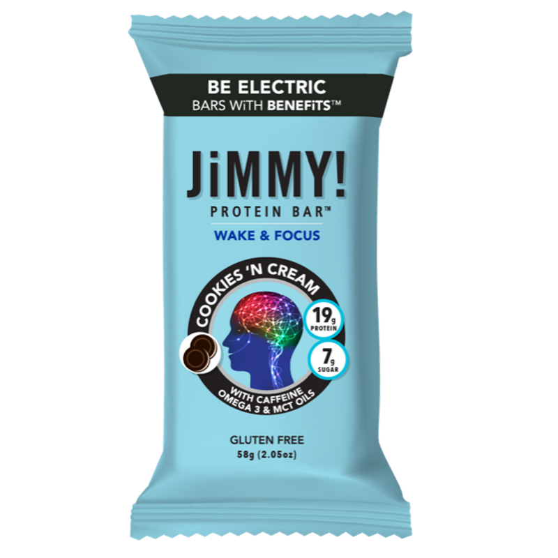 Jimmy! Wake & Focus Protein Bar 58g Piece