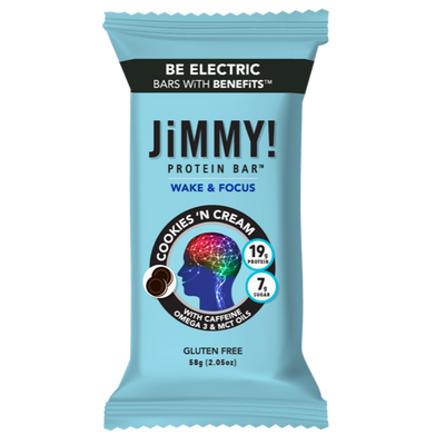 Jimmy! Wake & Focus Protein Bar 58g Piece