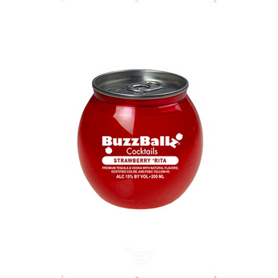 BuzzBallz Strawberry Rum Job 200mL