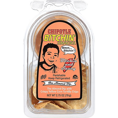 Bitchin' Snack Chipotle With Tortilla Chips 2.75oz Pack