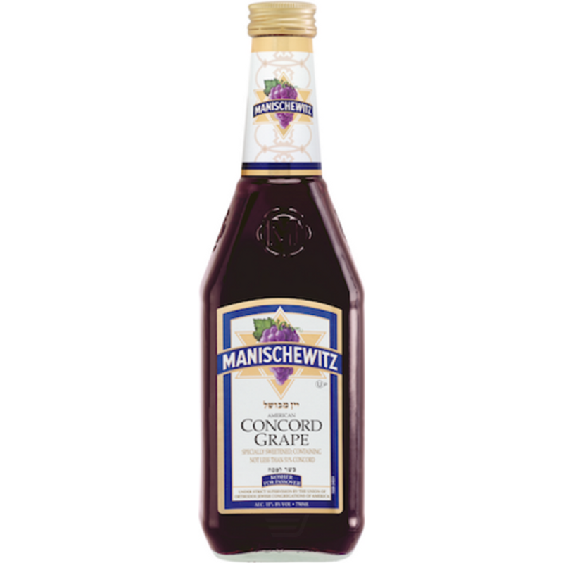 Manischewitz Concord Grape Red Table Wine 750mL