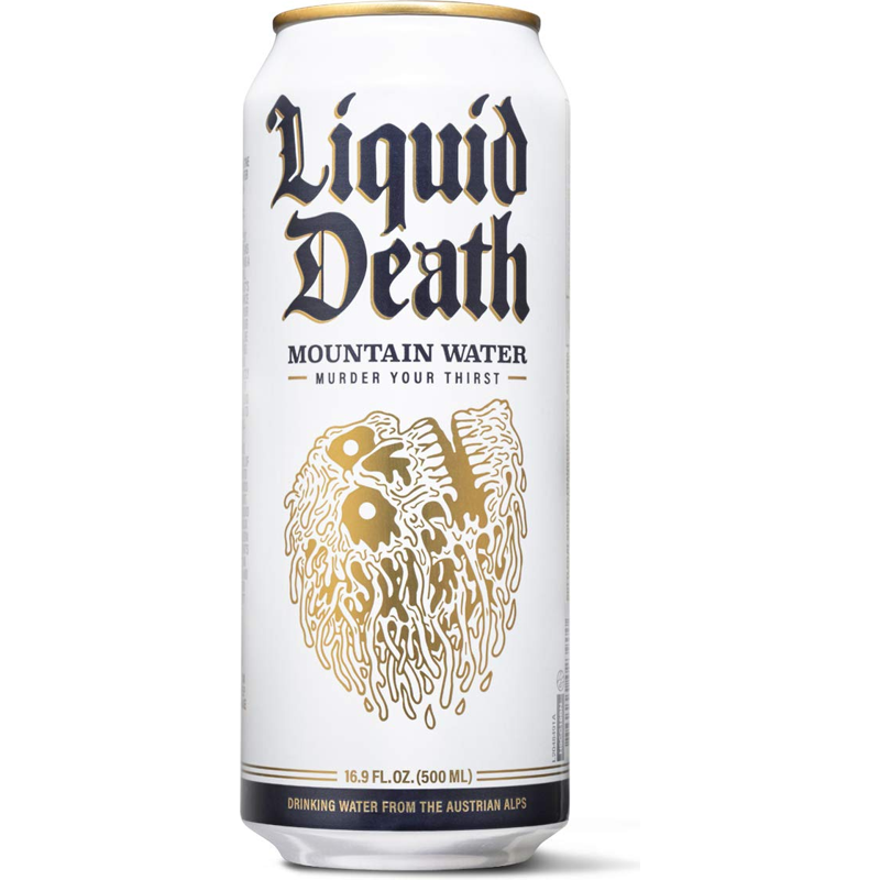 Liquid Death Mountain Water 16.9oz Can