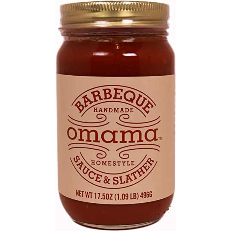 Omama Barbeque Sauce & Slather 17.5oz Box