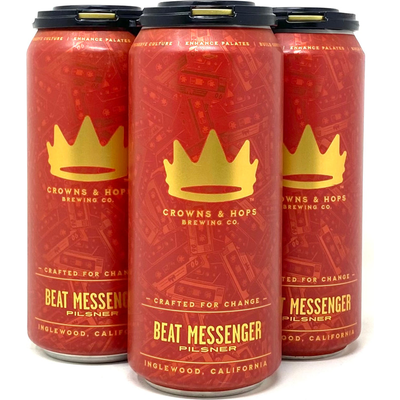 Crowns & Hops Beat Messenger 16oz Can