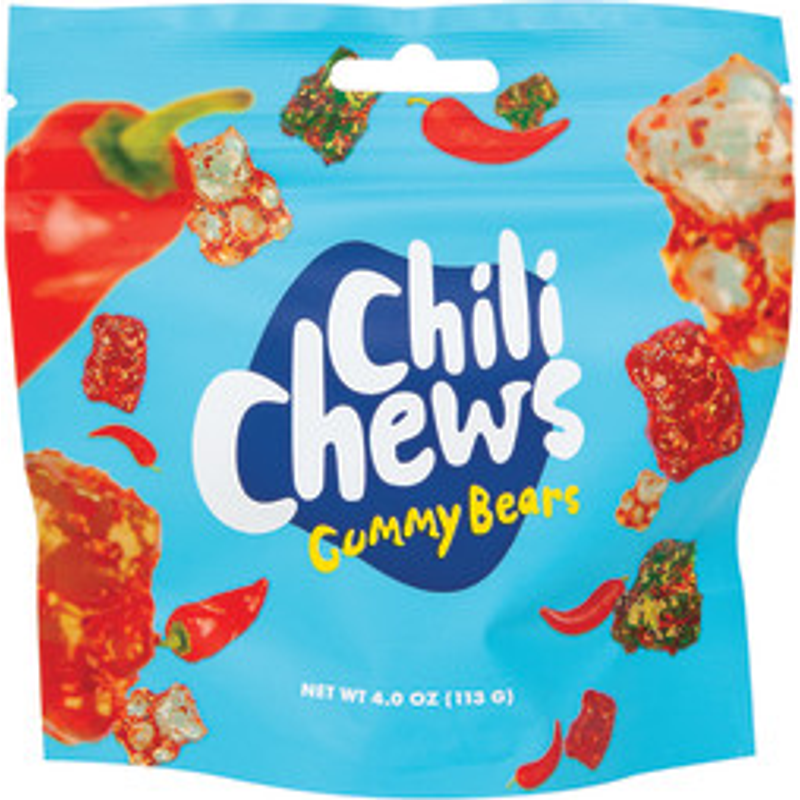 Chili Chews Gummy Bears 4oz Pack