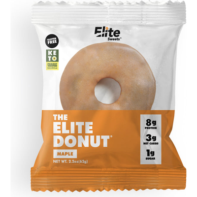 Elite Sweets The Elite Donut Maple 2.2oz Piece