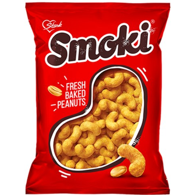 Stark Smoki Fresh Baked Peanuts 50g Bag